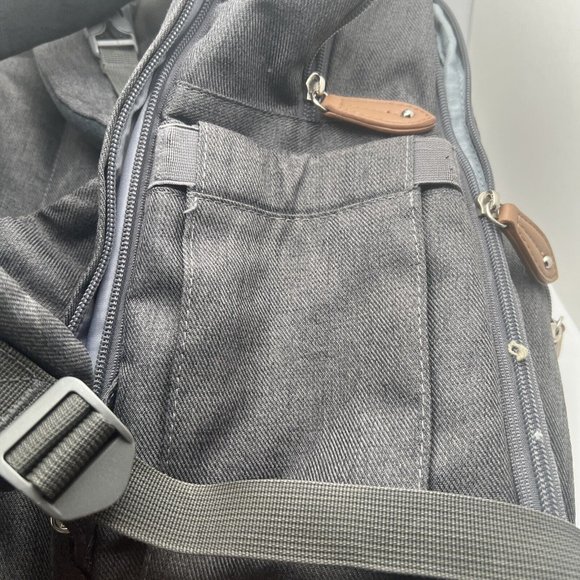 Dikaslon Diaper Bag Backpack Gray GR41 - Picture 6 of 6